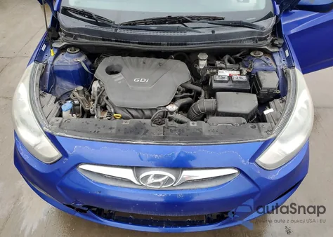 2013 Hyundai Accent Gls z USA, uszkodzony, nr VIN KMHCT5AEXDU128882